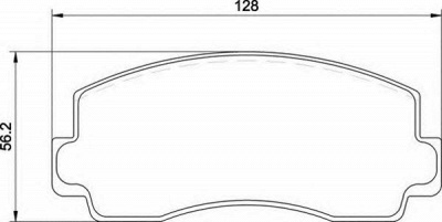 MAGNETI MARELLI 363700200835 -  Комплект тормозных колодок, дисковый тормоз